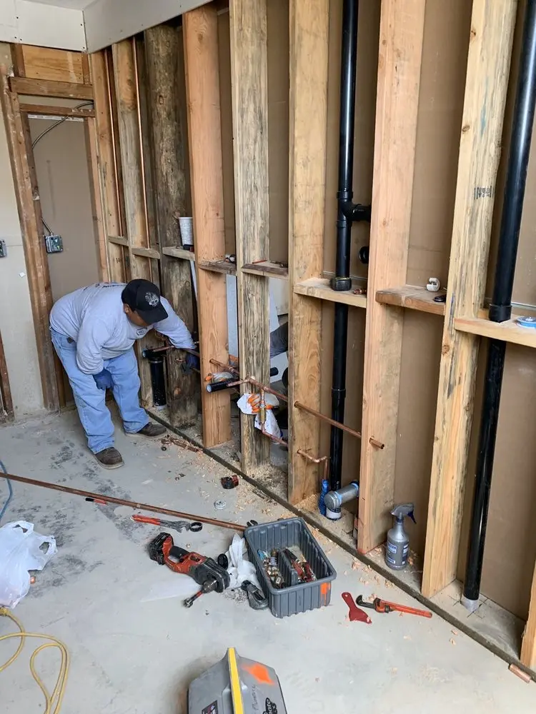 Commercial rough-in plumbing for Water Heater Replacement in Hollansburg